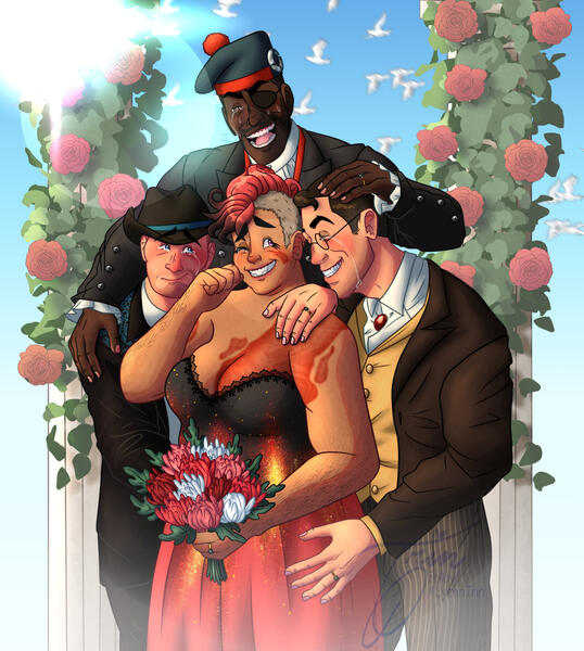 CAUTERIZING BOMB WEDDING